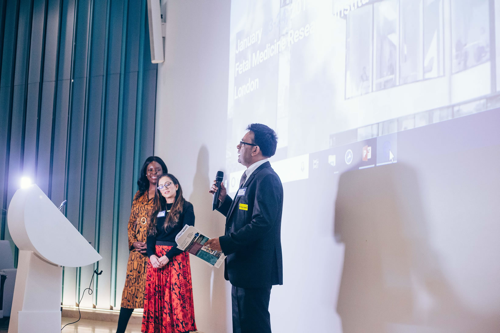 A presentation during King's Paediatric Conference